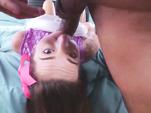 Adorable Tiny Tease Girl Fucked By A Big Man