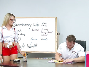 Nerdy Bailey Blue Banged By Her Teacher